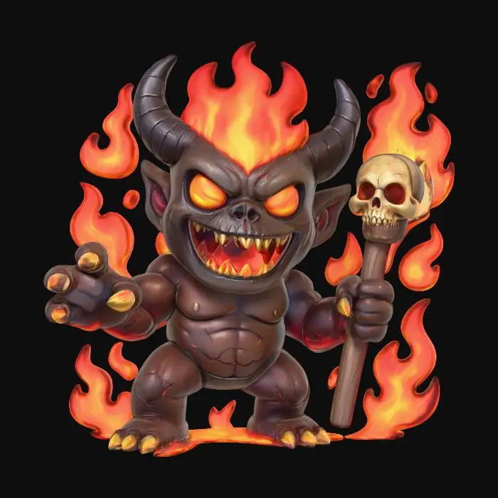 3D model for Infernal Imp
