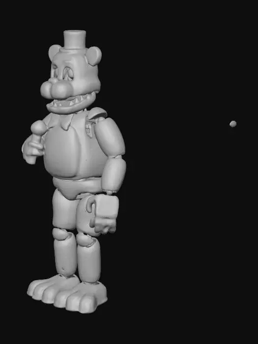 3D model for Freddy Fazbear