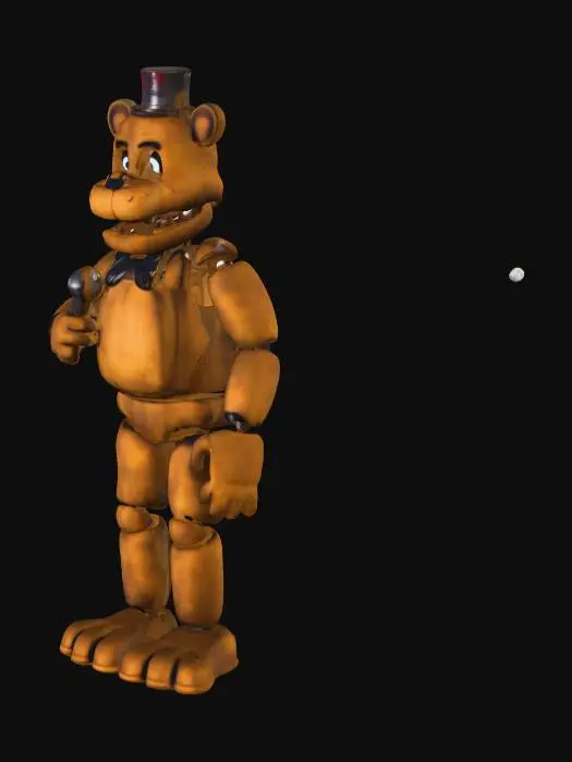 3D model for Freddy Fazbear