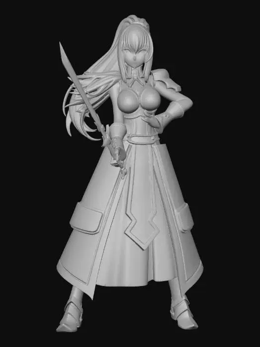 3D model for Golden Dawn Knight