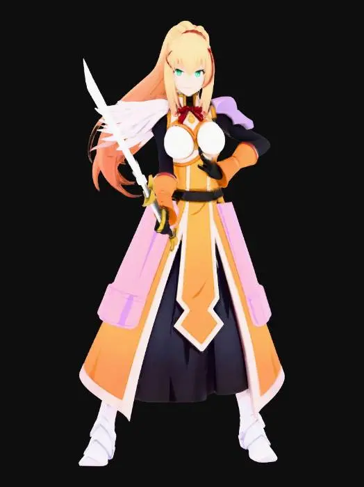 3D model for Golden Dawn Knight