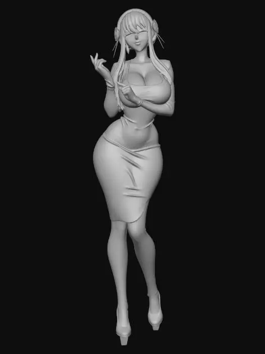 3D model for Noir Elegance