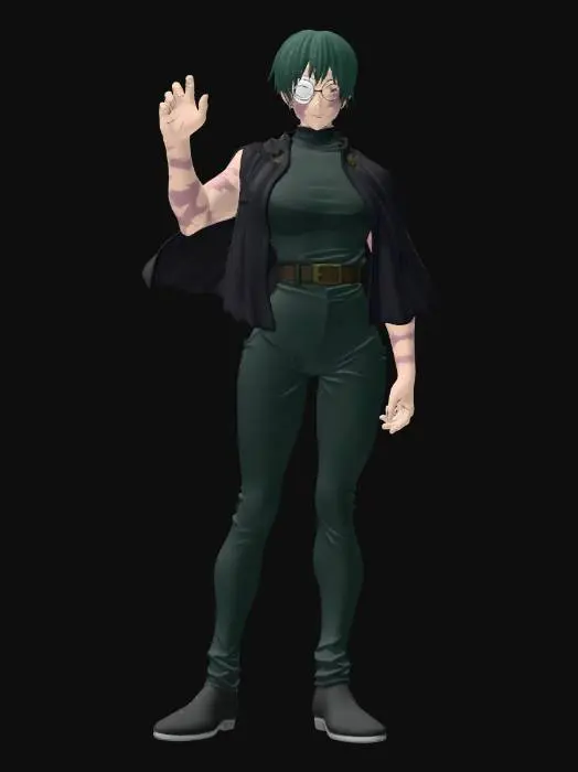 3D model for Maki Zenin