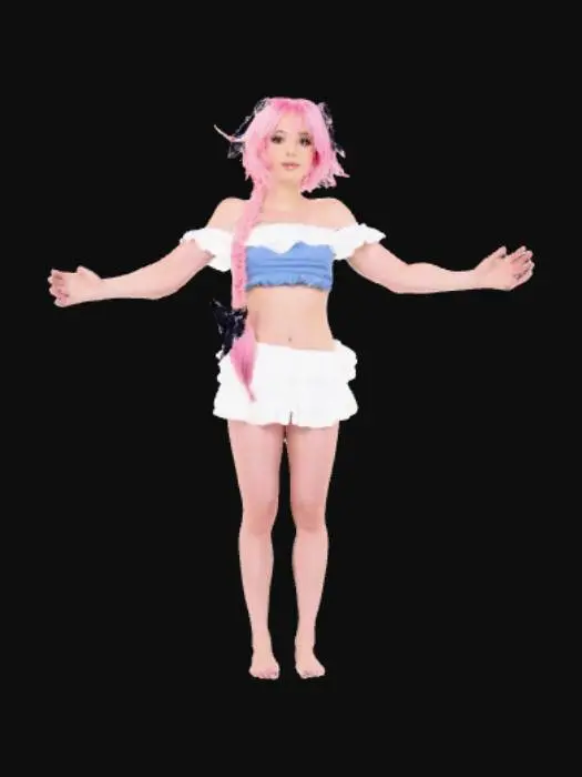 3D model for Cosplay at the Beach
