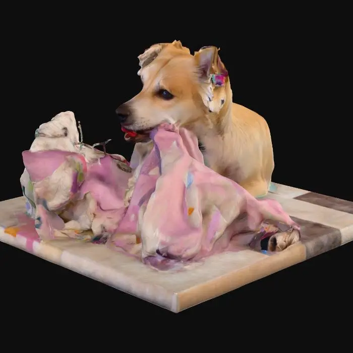 3D model for Playful Tug-of-War