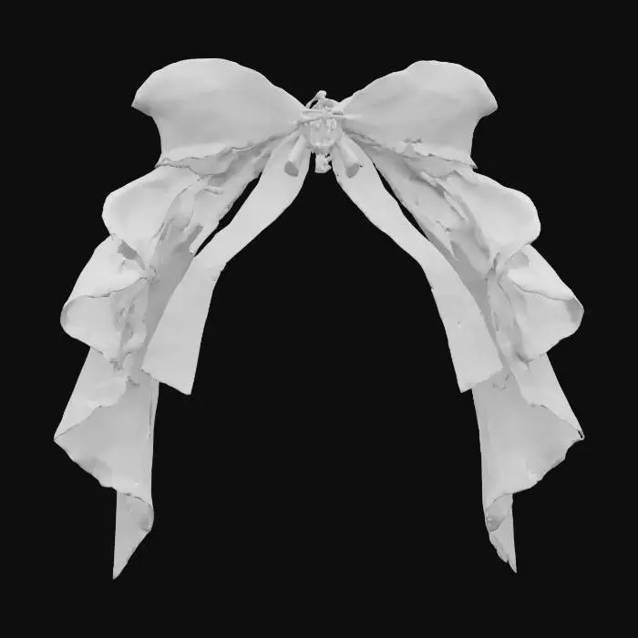 3D model for Elegant Lace Bow