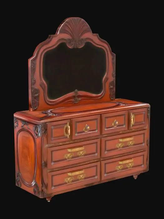3D model for dresser