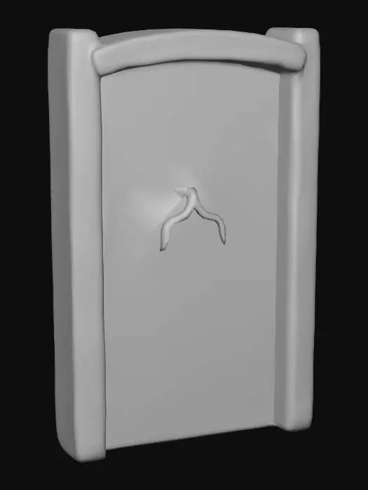 3D model for Ancient Pagan Door