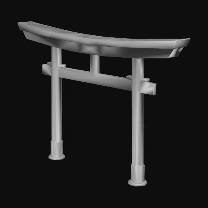 3D model for Meshy_AI_Torii_Gate_Illustrati_0115063651_generate