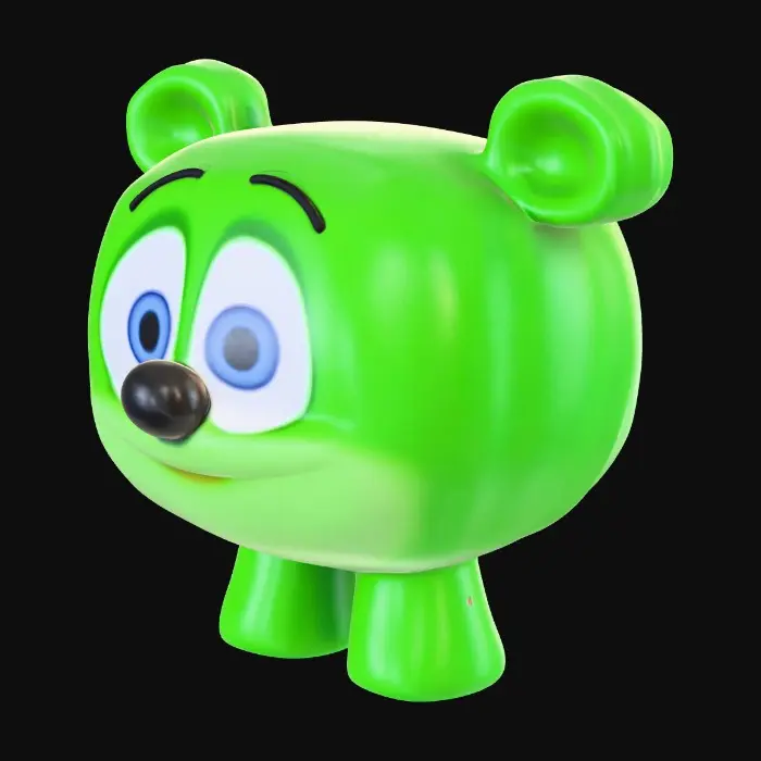 3D model for Gummy Bear Character