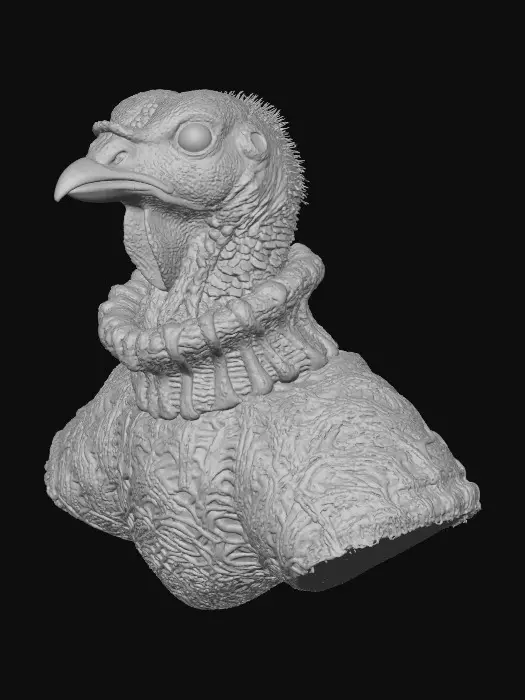 3D model for Cozy Turkey, #Thanksgiving#