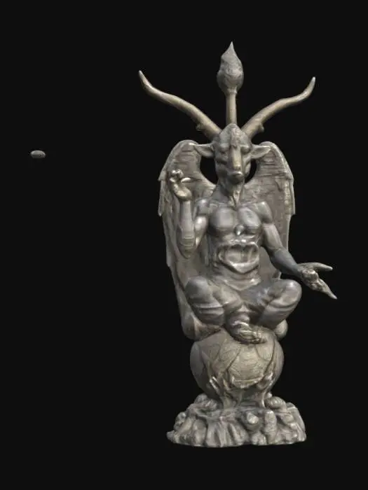 3D model for Baphomet Statue