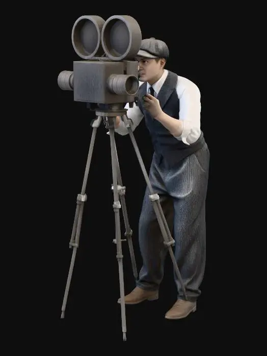 3D model for On the Set of a 1930s Film