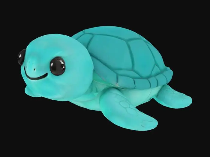 3D model for Aqua Turtle