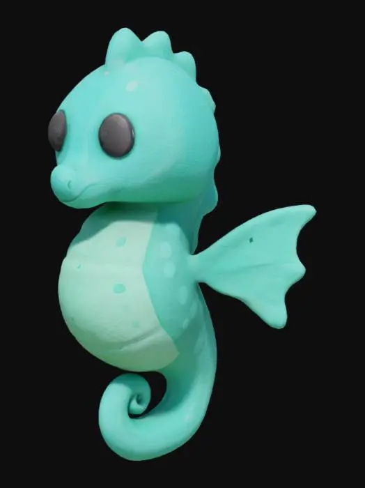 3D model for Seahorse Delight