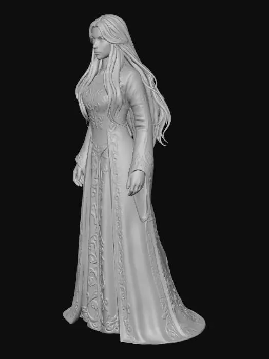 3D model for female maiden