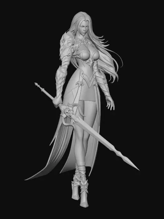 3D model for Sword of the Enchantress