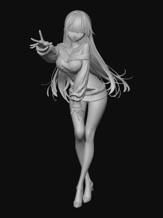 3D model for Anime