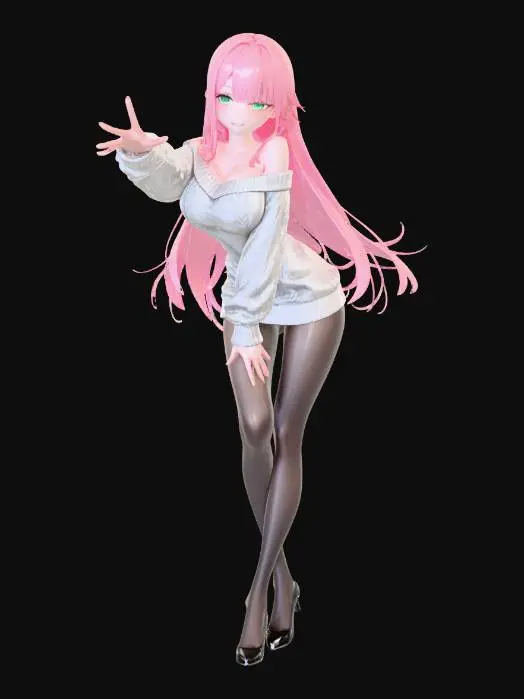 3D model for Anime