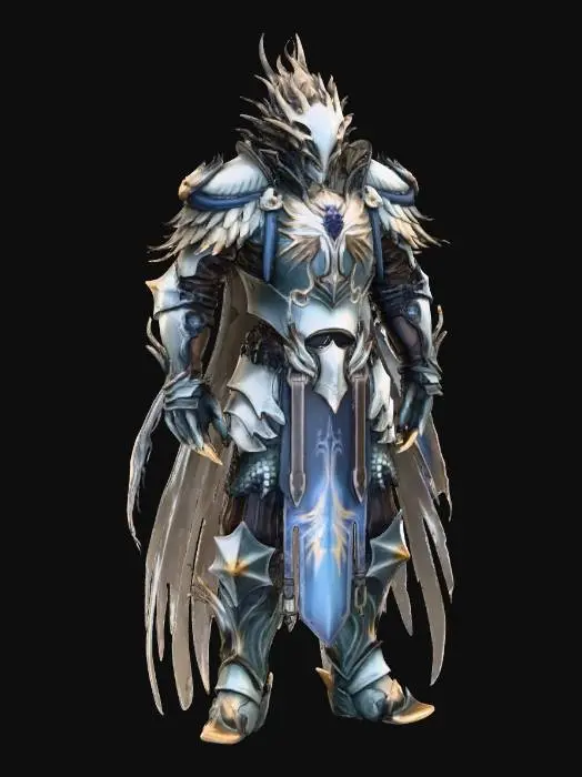 3D model for Knight of Shadows