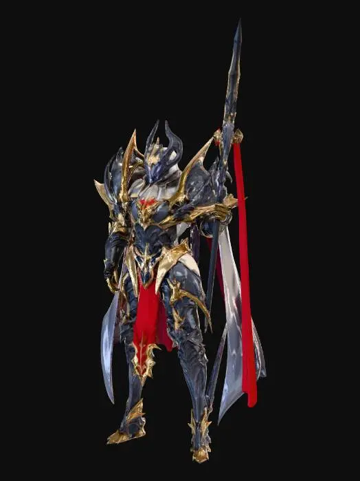 3D model for Dark Knight Sentinel