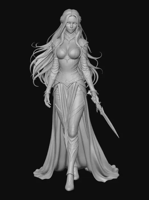 3D model for Silverblade Empress