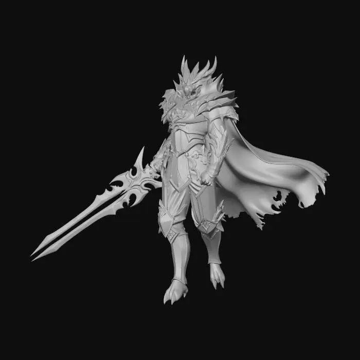 3D model for Dragon knight