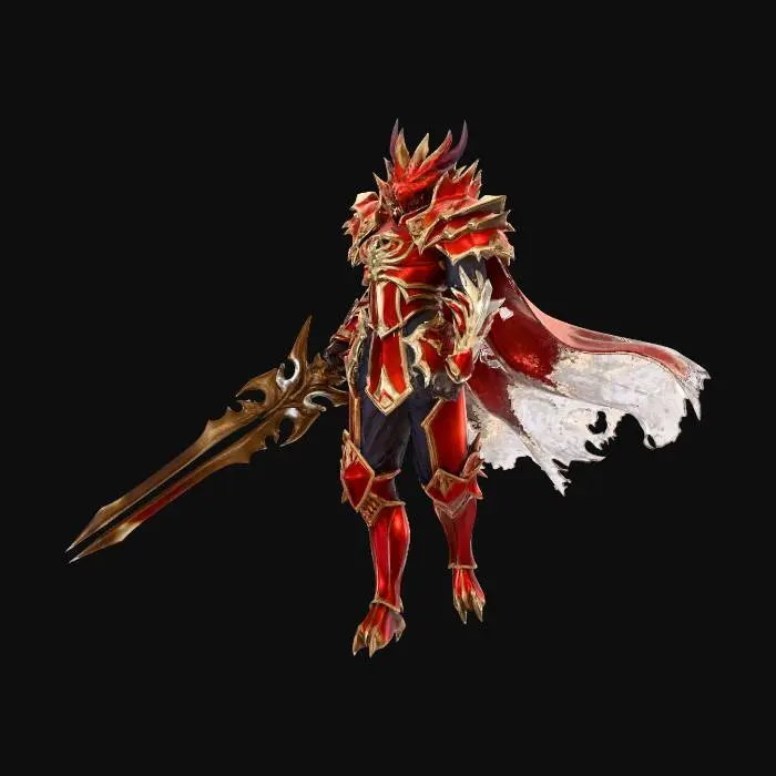3D model for Dragon knight