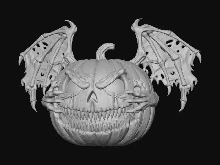 3D model for Nightmare Jack-o'-Lantern, #Halloween2025#