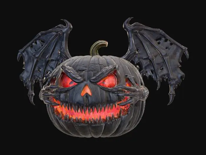 3D model for Nightmare Jack-o'-Lantern, #Halloween2025#