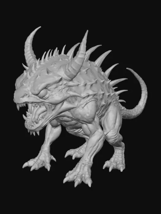 3D model for Little demon