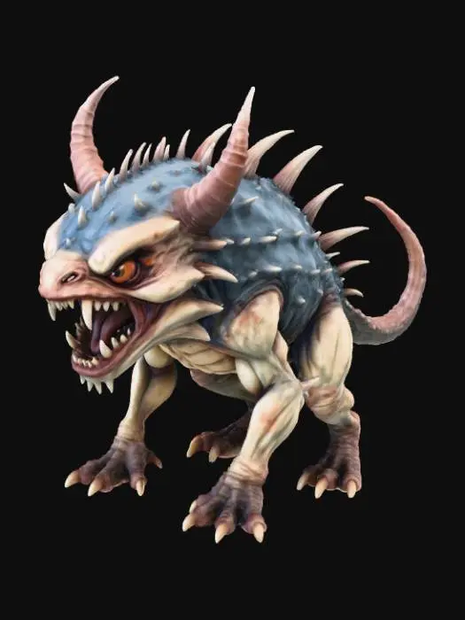 3D model for Little demon