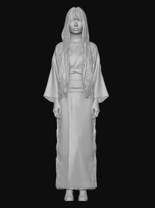 3D model for The grudge lady