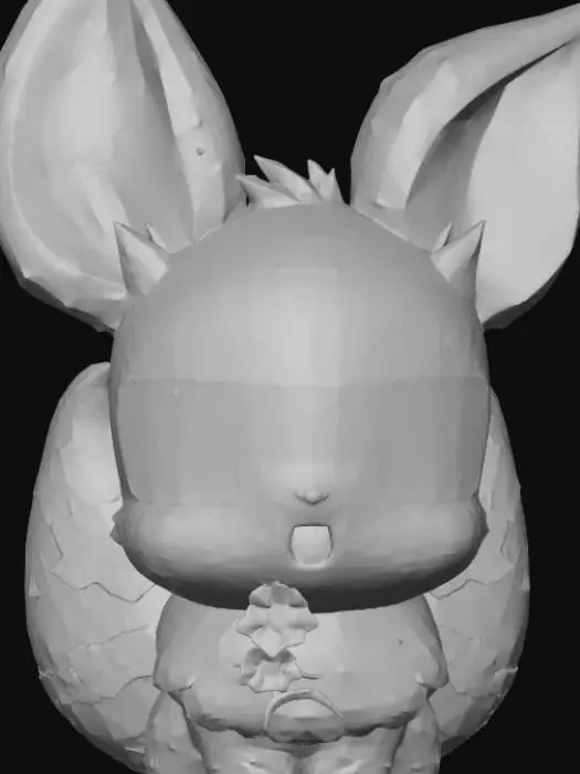 3D model for chibi Sylveon pokemon