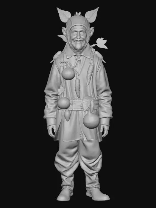 3D model for Man eating plants
