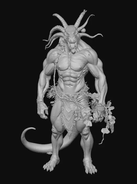 3D model for Carnivoress Man eating plants