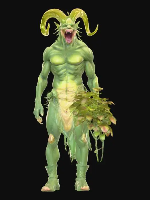 3D model for Carnivoress Man eating plants