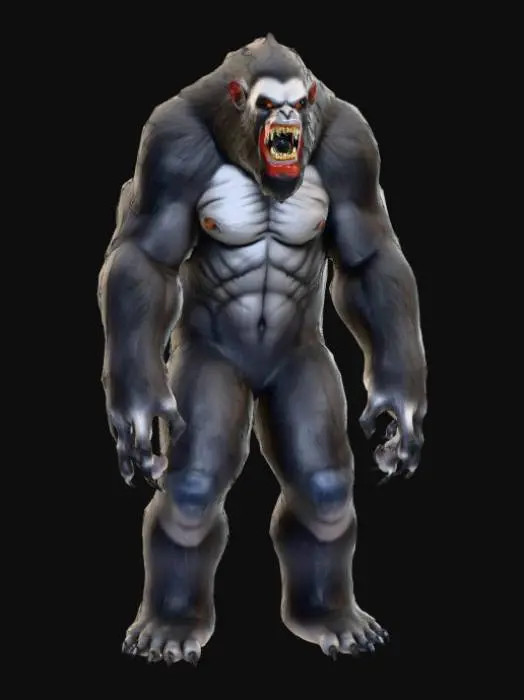 3D model for Demon bigfoot