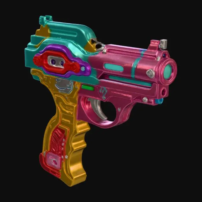 3D model for Monster guns
