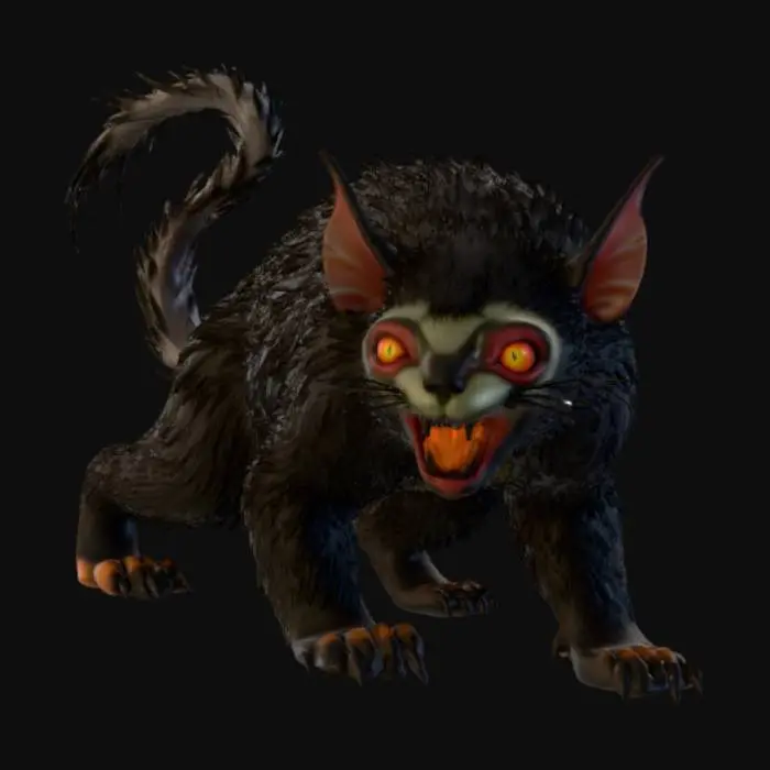 3D model for Demon sloth cryptids mythic scary