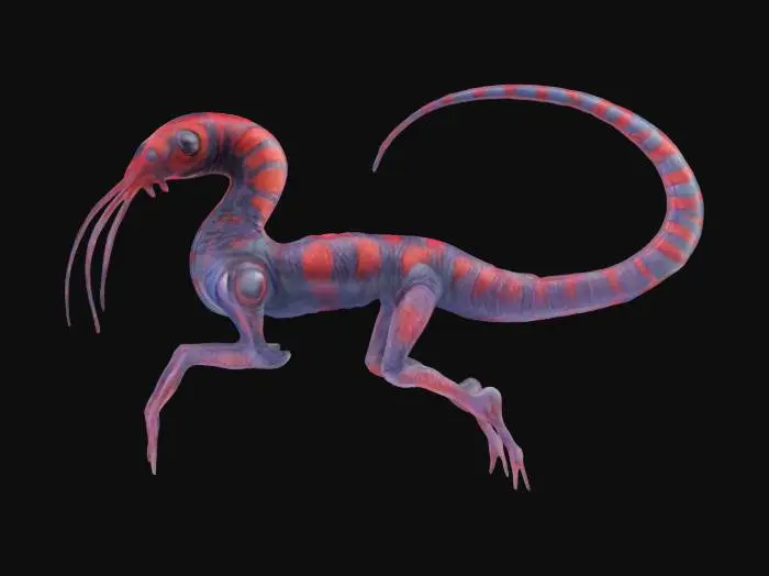 3D model for Alien Arthropod