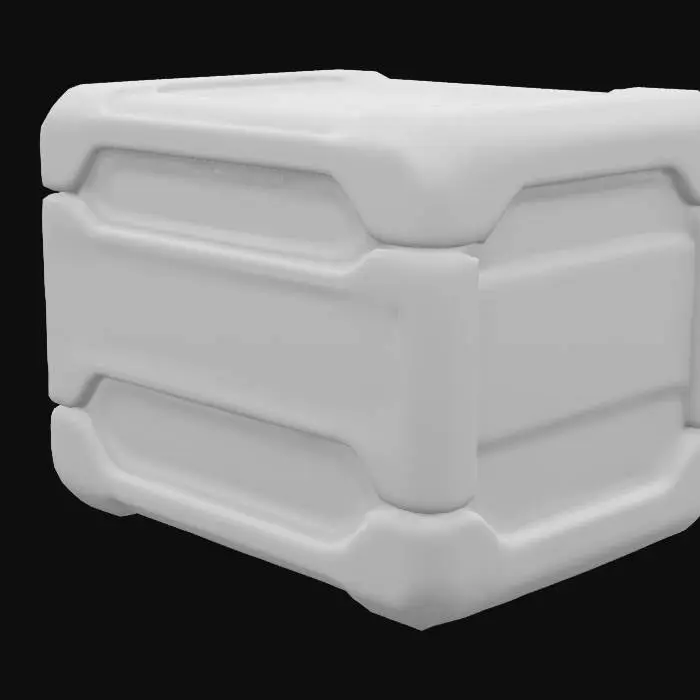 3D model for Secure Utility Crate