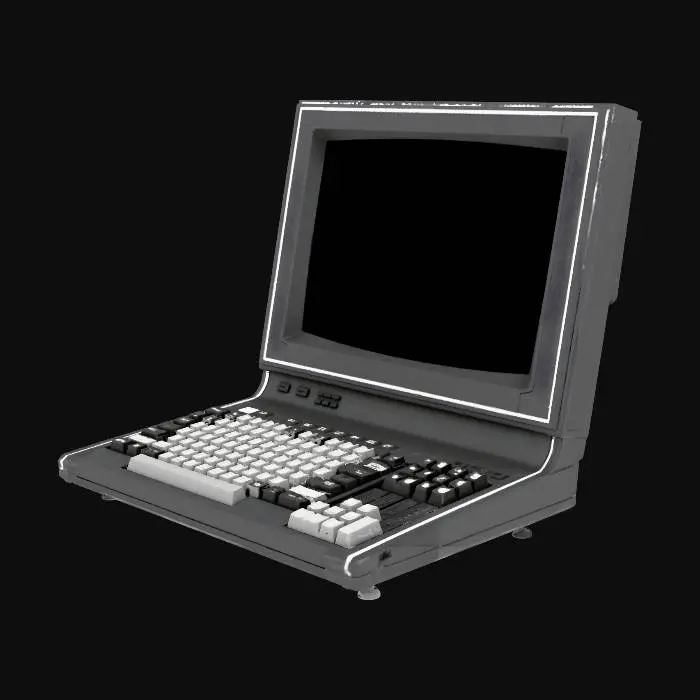 3D model for Retro Computer