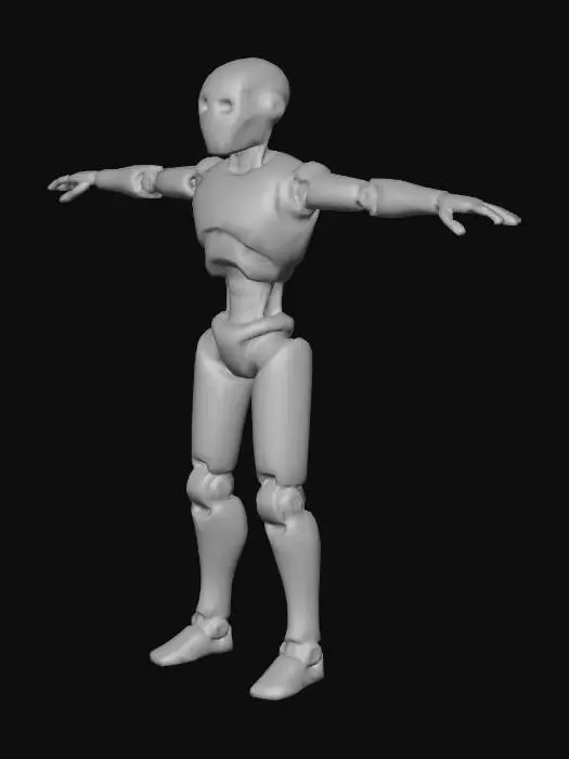 3D model for Robot Balance Test