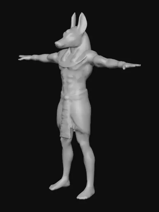3D model for Anubis Stance