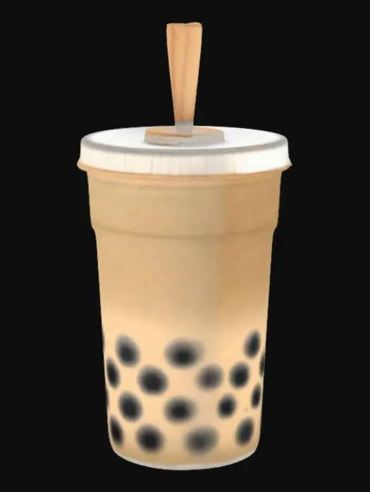 3D model for Bubble Tea Emoji