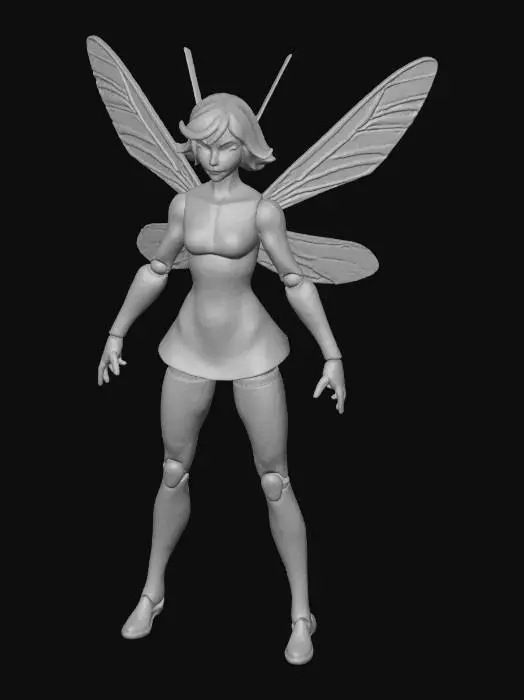 3D model for Wasp Warrior