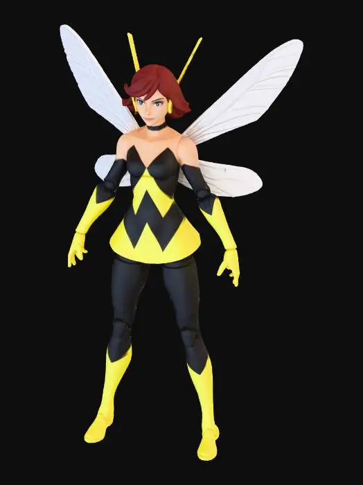 3D model for Wasp Warrior