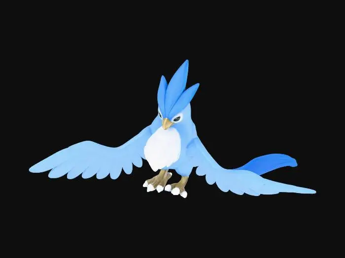 3D model for Legendary Ice Bird