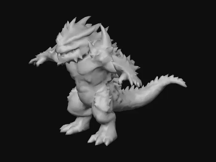 3D model for weiter entwickeln in eine dritte entwicklung maximal aggressiv und arrogant die letzte entwicklung quasi e grade stand in der T Pose optimiert für 3d asset erstellung